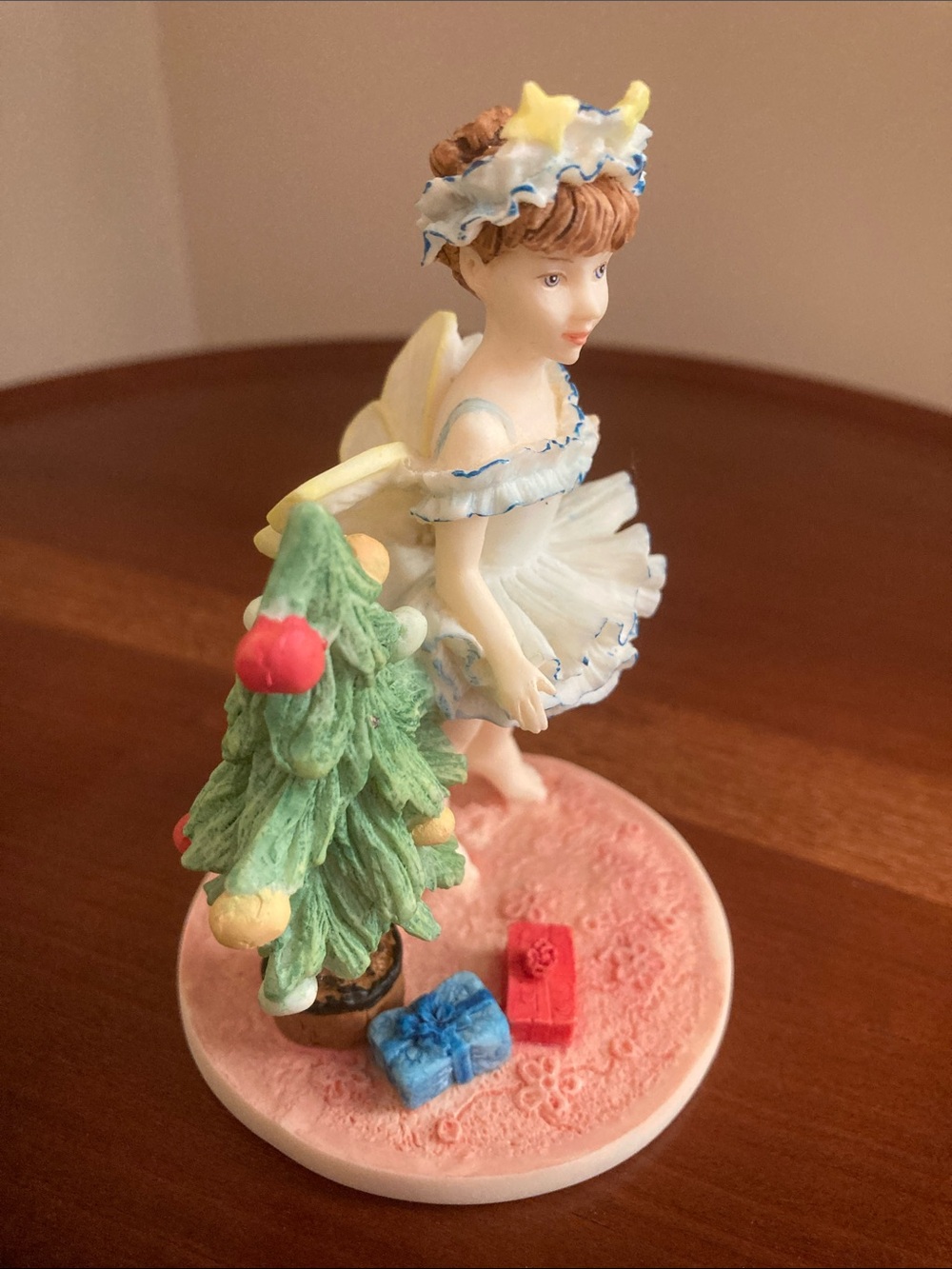 Vintage Never Used Whimsical Holiday Fairy Figurine - Picture 4 of 6